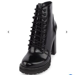Jeffrey Campbell Black Leather Boots